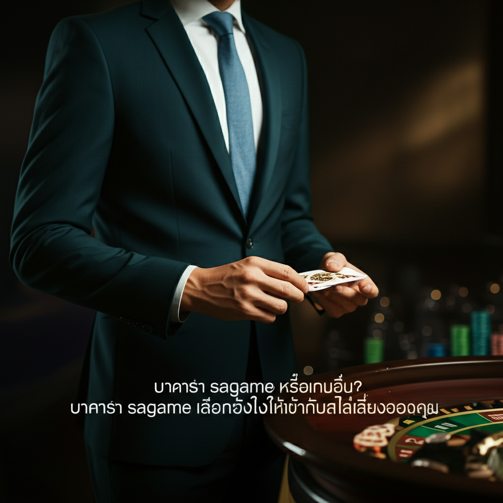 บาคาร่า sagame หรือเกมอื่น? เลือกยังไงให้เข้ากับสไตล์เสี่ยงของคุณ